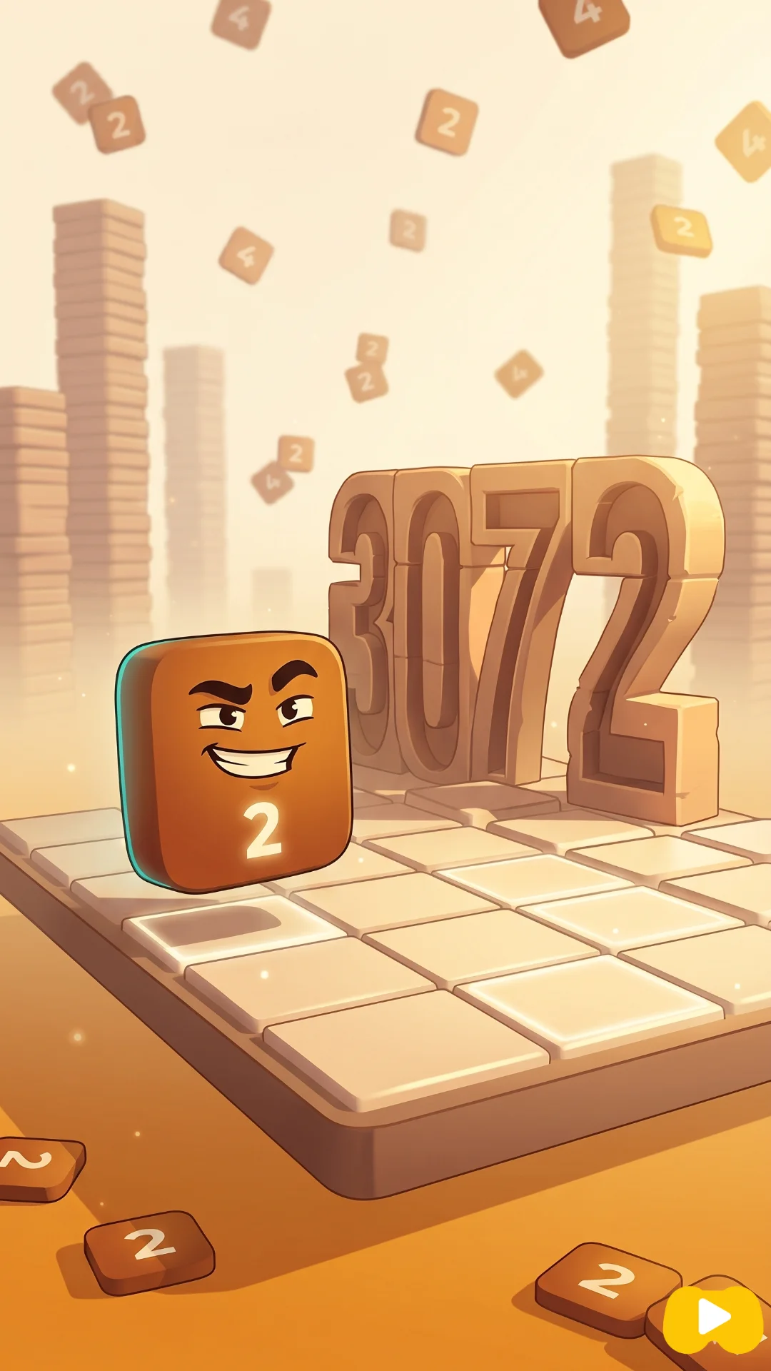 3072 Merge gameplay