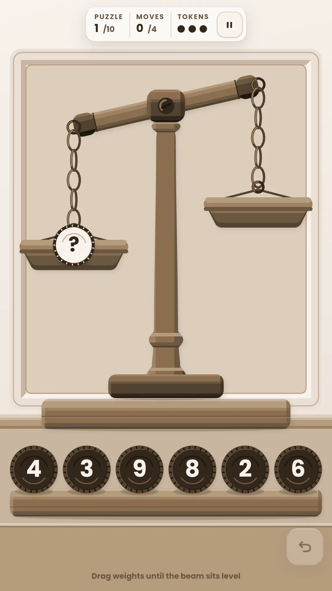 Balance Scales gameplay