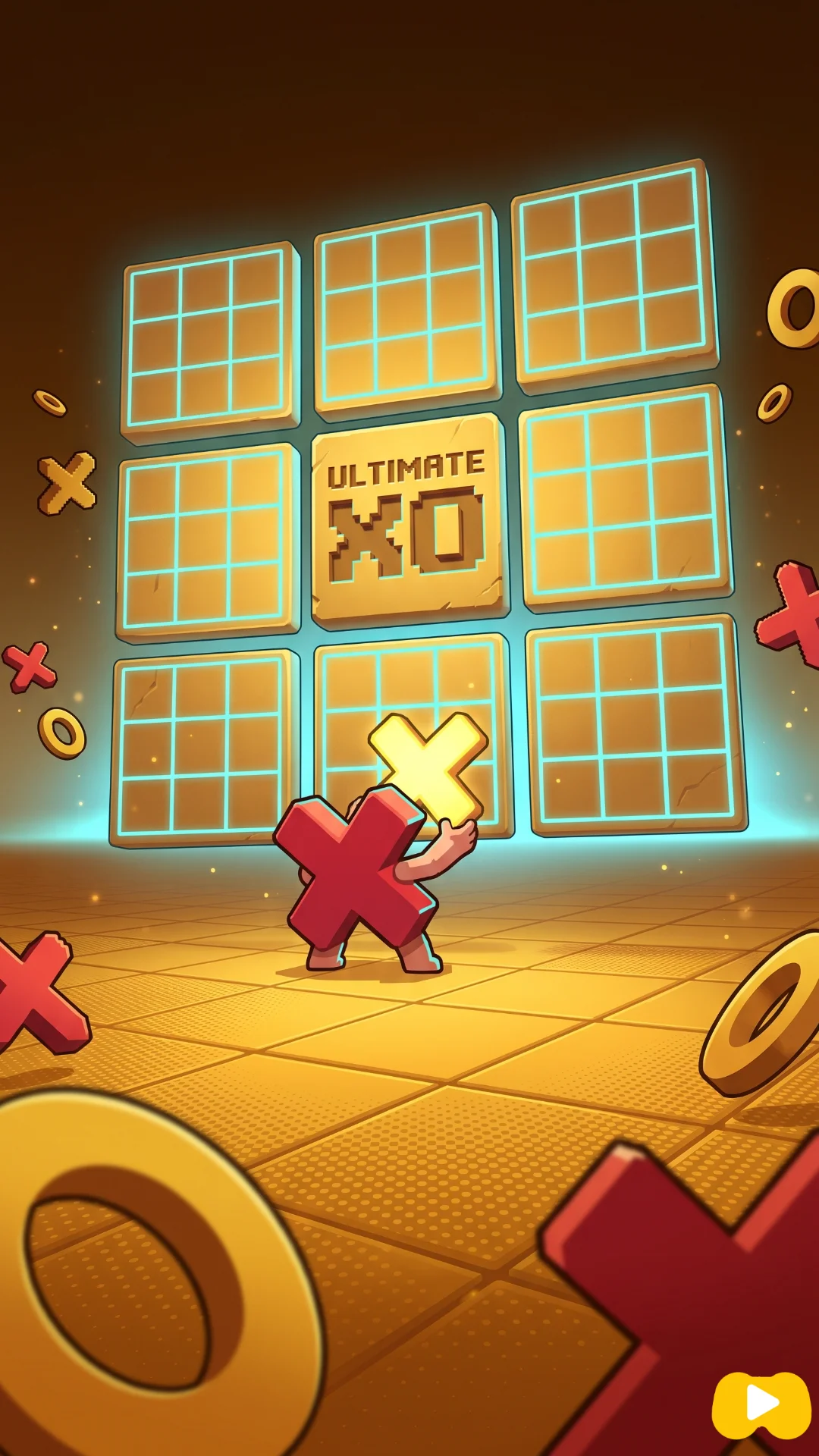 Bigger Tic Tac Toe gameplay