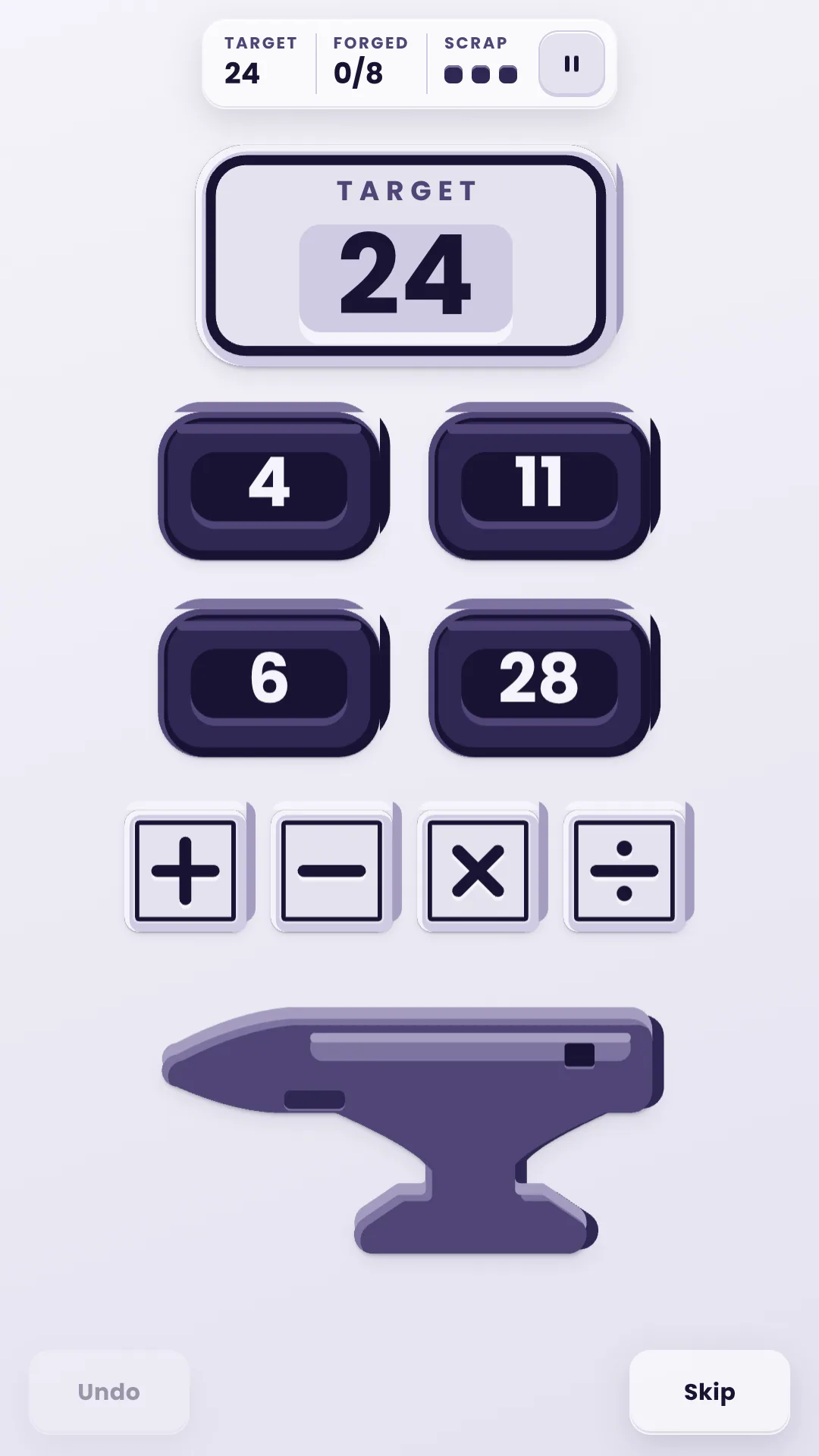 Number Forge screenshot