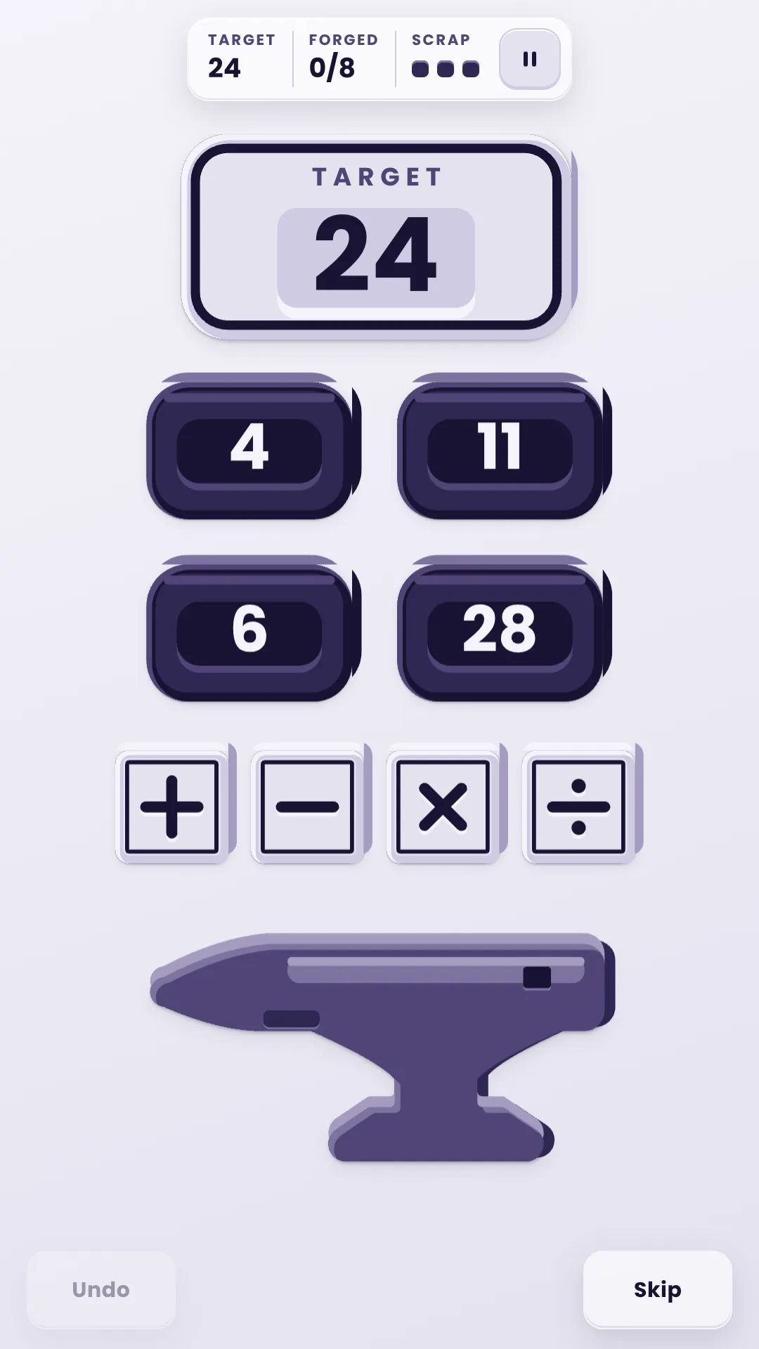 Number Forge screenshot