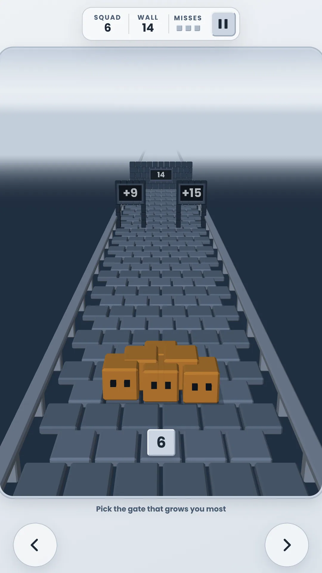 Number Gates gameplay