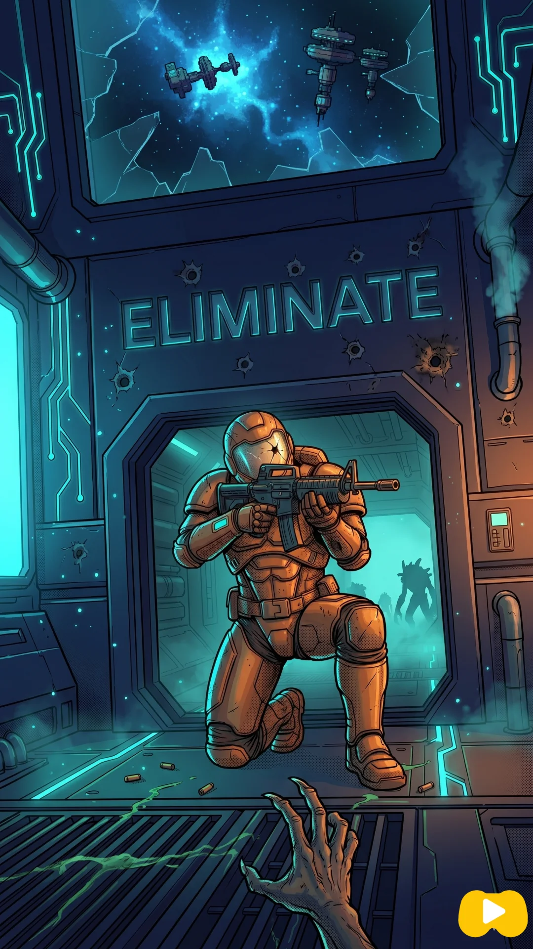 Alien Ship Assault screenshot