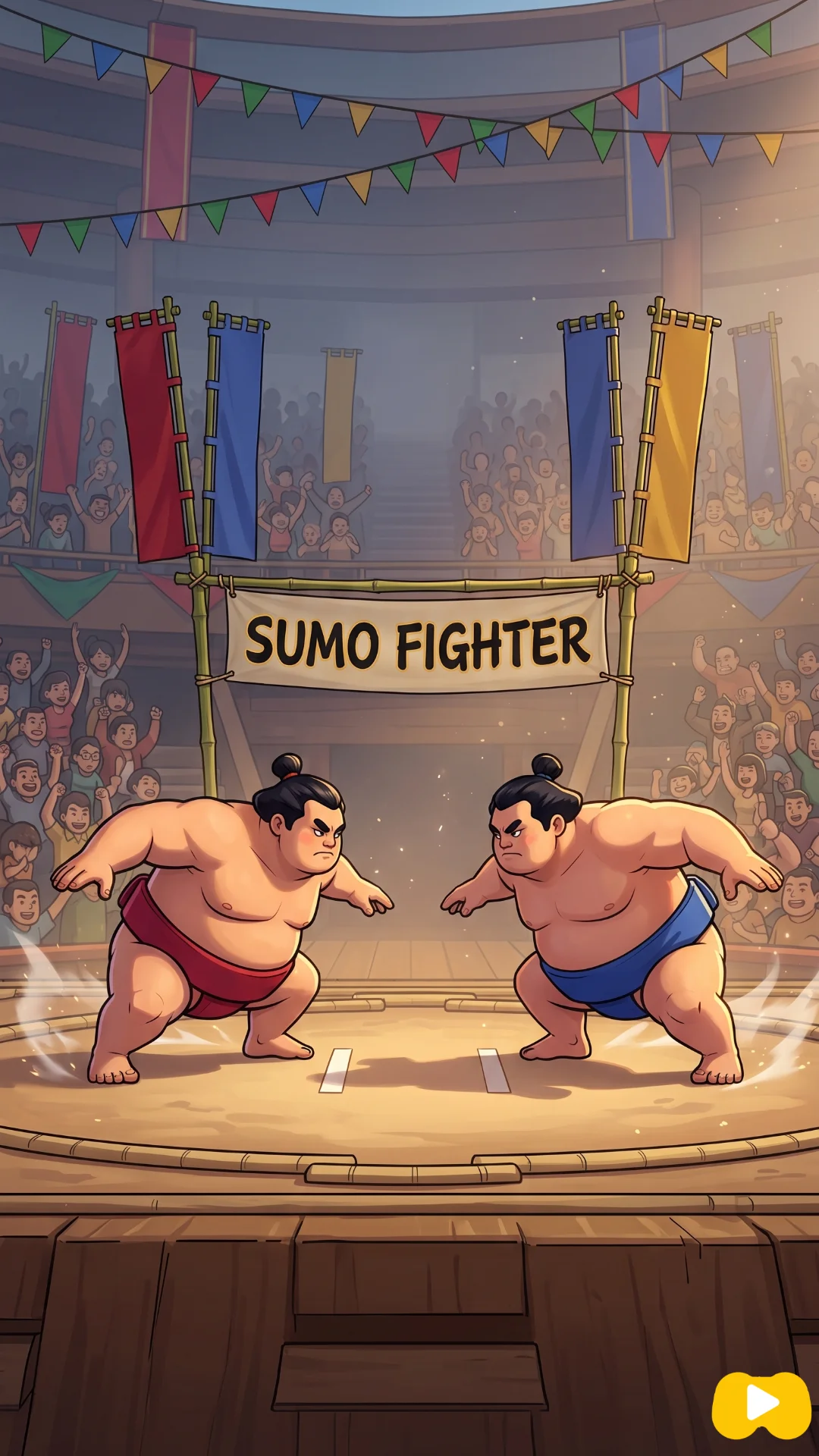 Sumo Fighter gameplay