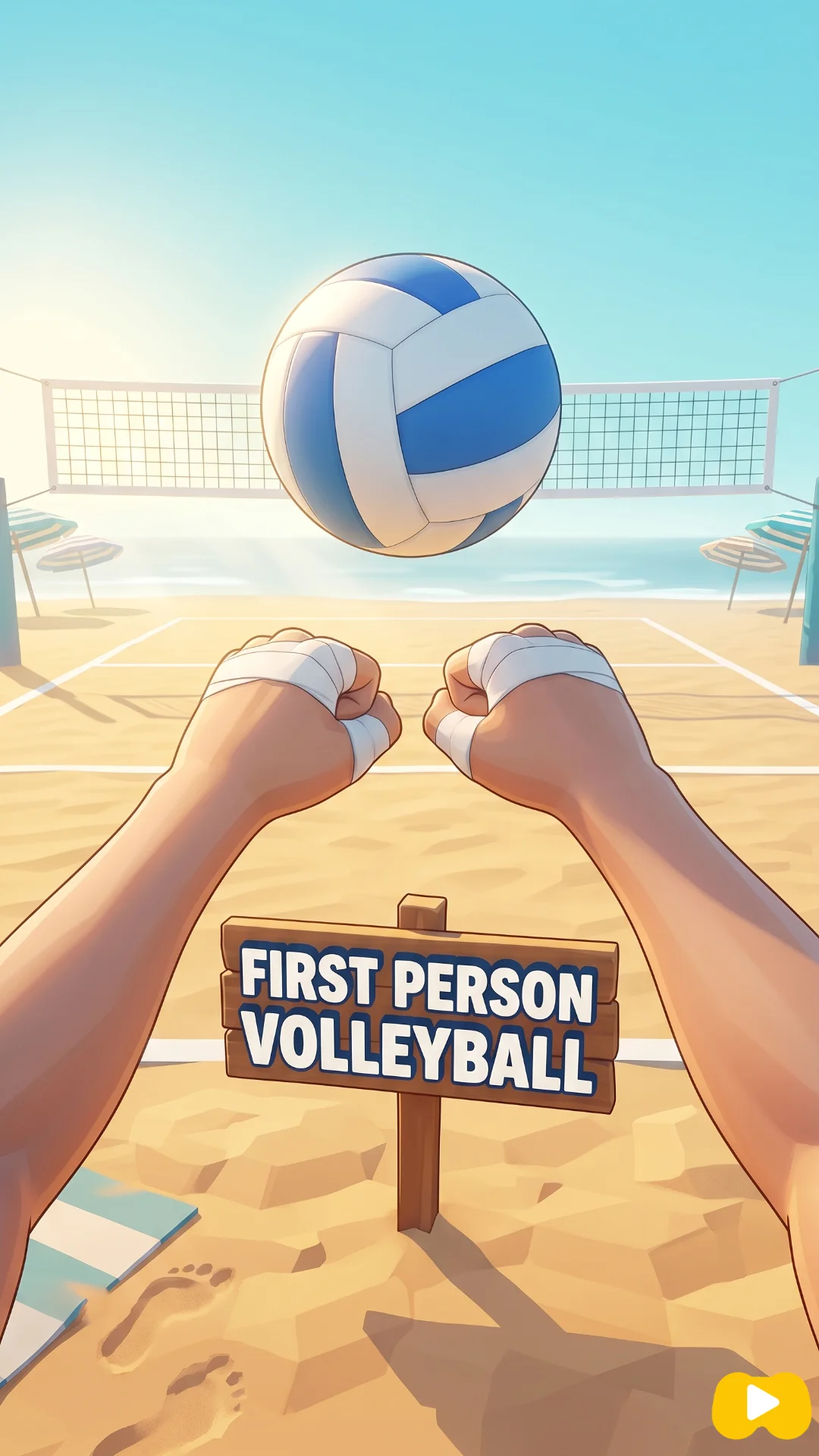 Volleyball gameplay